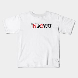 NO introvert Kids T-Shirt